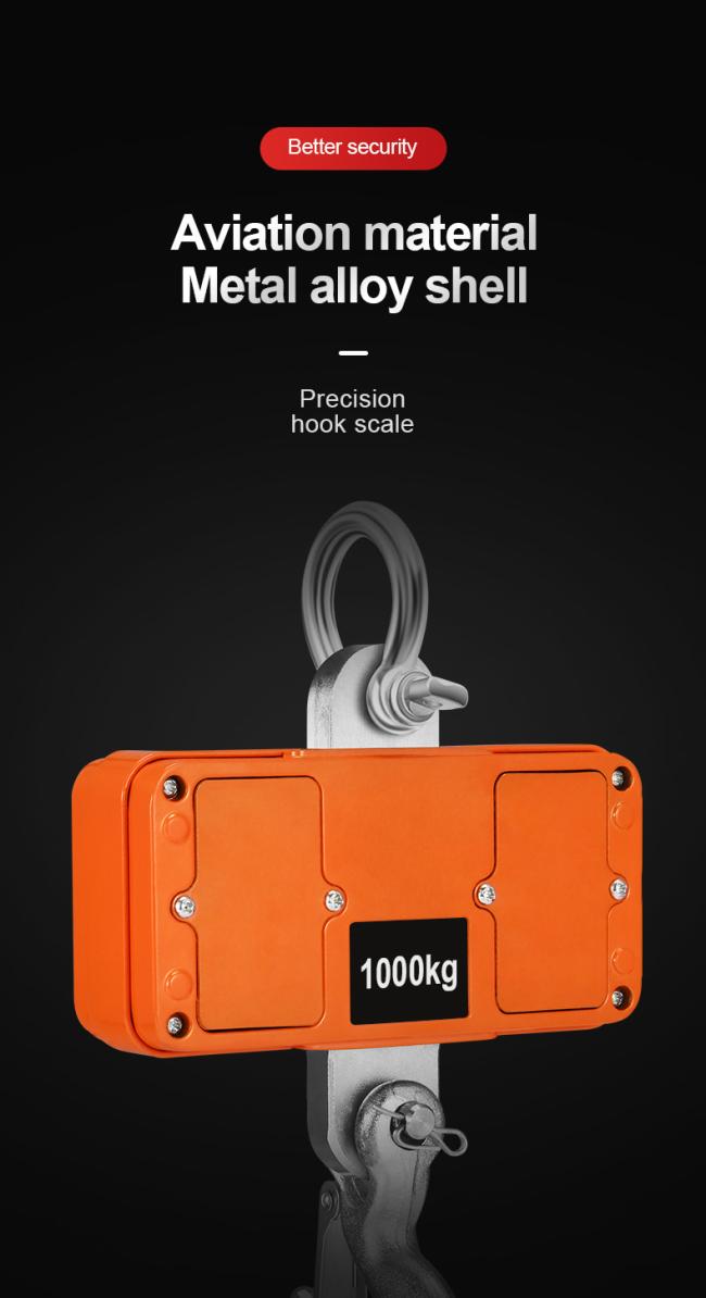 Precision Hanging Crane Weighing Scale 100kg 300kg 500kg 1000kg 1t Weight Crane Scale With OIML Approval