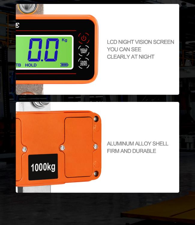 Precision Hanging Crane Weighing Scale 100kg 300kg 500kg 1000kg 1t Weight Crane Scale With OIML Approval