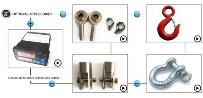 Tension Compression S Type 5kg 10kg 30kg Load Cell Force Sensor IP67 Alloy steel tension s-type load cell AST01 10kg -2T
