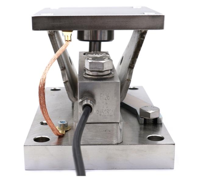 Stainless Steel Shear Beam Load Cell 1Ton 3Ton 5Ton Weight Sensor With Mounting Module for Tank Silo