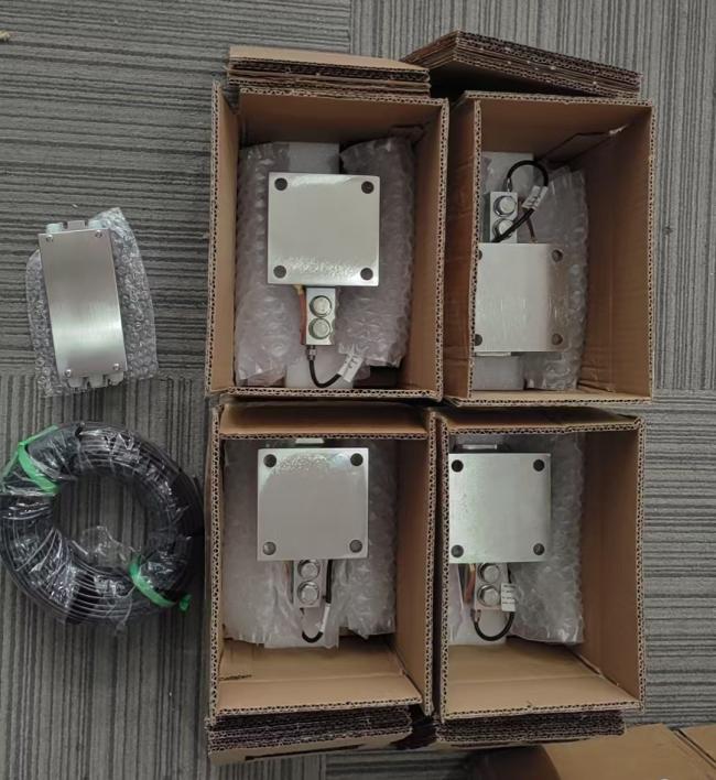 Stainless Steel Shear Beam Load Cell 1Ton 3Ton 5Ton Weight Sensor With Mounting Module for Tank Silo