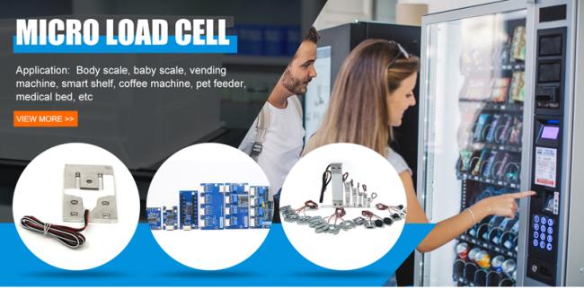 Hot selling SC133 Load Cell 5kg 10kg 20kg 40kg 50kg for coffee and beer vending machine smart shelf