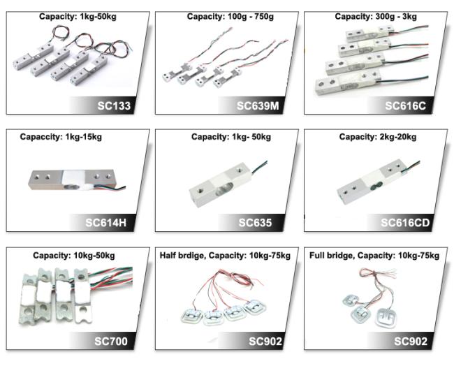 Sensorcon SC616C load cell miniature 100g 300g 500g mini load cell 1kg
