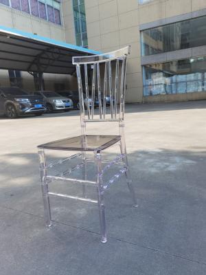 中国 Durable Stackable Resin Chiavari Chair 25.5 Inches Arm Height For Home Commercial 販売のため