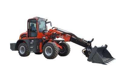 China WY2500 earth machinerey telescopic loader with 4 in 1 bucket for sale