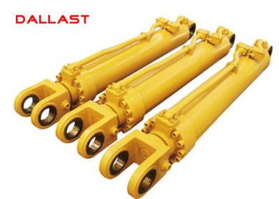 China Truck Heavy Duty Hydraulic Cylinder Double Acting Chrome Engineering for sale