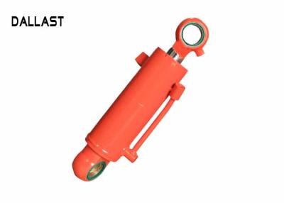 China Piston Rod Hydraulic Cylinders Double Acting For Agricultural Corn Harvester for sale