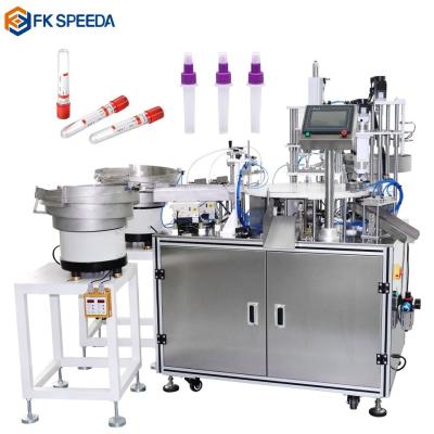 China Electric Driven FK-801 Lab Blood Collection Tube Filler for Liquid Water Vial Testing for sale