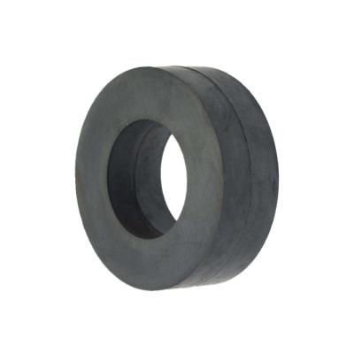 China Customized Charcoal Gray Ring Ferrite Magnet ISO TS16949 High Performance for sale