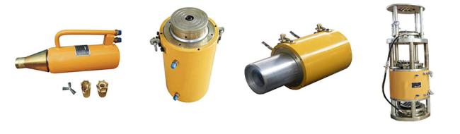 Prestressing Post Tension Multi Strand Stressing Hydraulic Jack