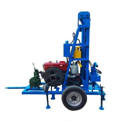 China Diesel Engine Well Drilling Rig Machine 360 Degree Rotary Drill Rig for sale