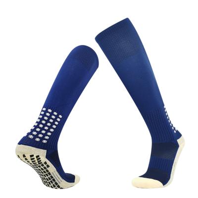 China Costomizabale Team long football grip socks Premium Fabric Football Socks Anti Slip for sale