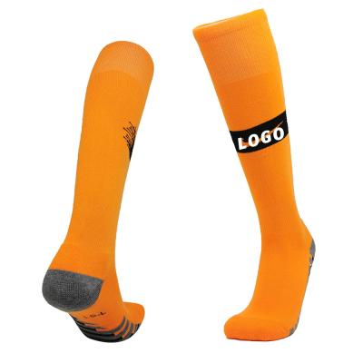 China Youth Soccer Grip Socks Polyester Fibers Moisture Non Slip Football Socks for sale