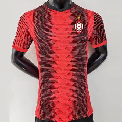 Chine OEM Custom Soccer Jersey Italian Football Club Uniforms Original Quality Red à vendre
