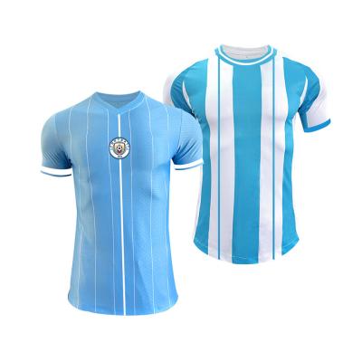 China OEM Custom Players Soccer Jersey Team Traning Wear Cheap Soccer Jersey Sets en venta