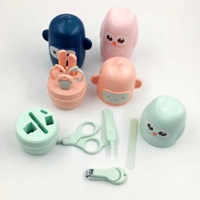 中国 Factory Wholesale  Newborn Baby Gift Set 4 In 1  Baby Grooming Kit Newborn Nursery Healthcare Set Baby Care Kit 販売のため