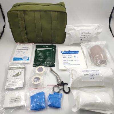 China First aid Emergency Trauma Tactical Buddy first aid kit BFAK supplies Communal first aid bag big size molle pouch en venta