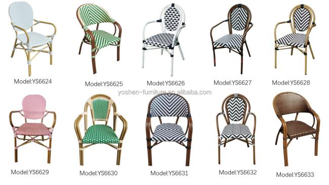 Bamboo look chair-2