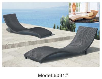 China factory direct wholesale sunbed outdoor furniture chaise lounger-6031 for sale
