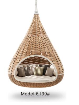China Bird nest shape rattan wicker outdoor daybed   ---6139 for sale