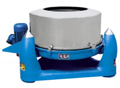 China Model PTD Three Footed Manual Top Discharge Food Centrifuge / Liquid-solid Separation Machines for sale