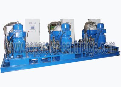 China 14000LPH 3-phase Oil Water Solid Centrfiugal Oil Separator Full Hydraulic for sale