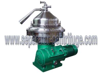 China Two Phase Solid Removing Disk Stack Centrifuge , Beer Yeast Centrifugal Separator for sale