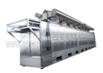 China Large Capacity Conveyor Belt Dryer Continuous Production Hemp Leaf Dryer Equipment for sale