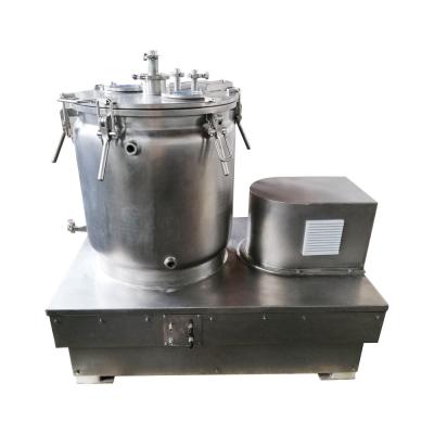 China Subzero Solvent Extraction Basket Centrifuge / Batch Type CBD Oil Extraction Centrifuge for sale