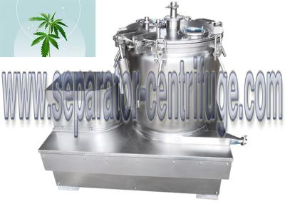 China Large Capacity Hemp Extraction Machine Biomass Wash And Dry Extraction Centrifuge for sale