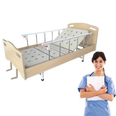 China BCA-019 Cheap Home Care Wooden Dual Function Nursing Bed for sale