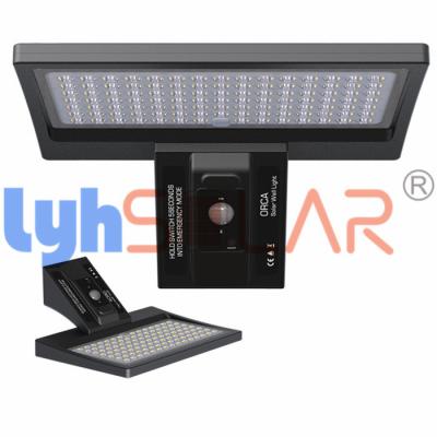 China 8W 1000Lm Motion Activated Solar Outdoor Light With IP65 Waterproof CE RoHS Approval for sale