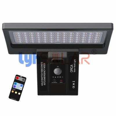 China 64pcs Of Chips Outdoor Solar Deck Step Lights High Lighting Efficiency Total 600Lm for sale