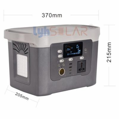China 1000W Rechargeable Portable Power Station With IP65 Waterproof Total 800Wh for sale