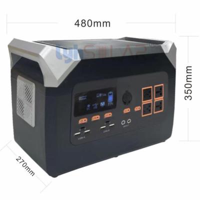 China High Capacity 3000W Rechargeable Portable Power Station With Power Display for sale