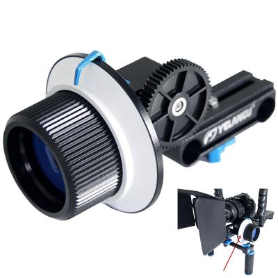 China Professional Filmmaking Slot and AB Hard Stop Design DSLR Camera Follow Focus for sale