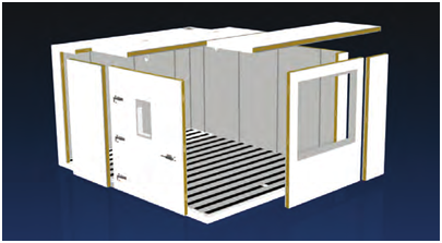 Industrial Walk-In Chamber with Programmable Constant Temperature and Humidity Controller