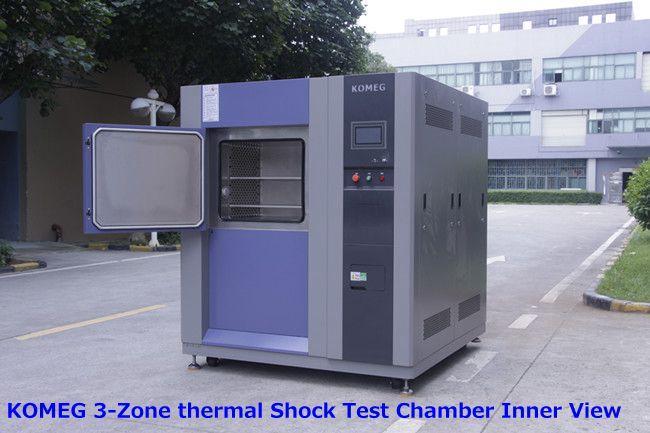 CE Mark 3 - Zone Thermal Shock Test Chamber for Automobile Parts Reliability Test