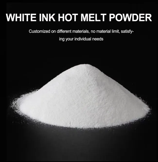 Hot Sale Product TPU Hot Melt Adhesive Glue White Powder for Dtf Heat Transfer Film