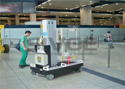 China Hydraulic Elevating Platform For Supermarket , Reliable Single Person Man Lift for sale
