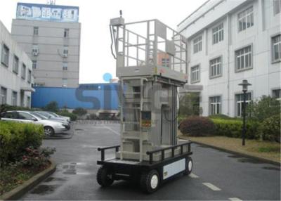 China Aluminium Mast Self Propelled  Aerial Lift 12m For Office Buildings for sale