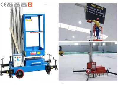 China Office Buildings Aerial Work Platform Push Around 8 Meter Height For One Man for sale