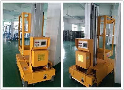 China Aerial Vertical Single Mast Lift Self Propelled For Quick Maintenance for sale