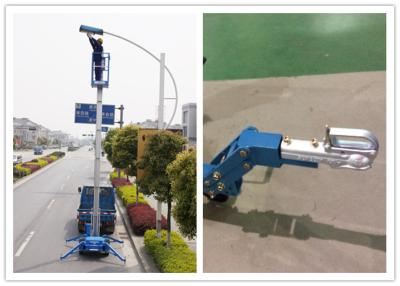 China 6 Meter Vertical One Man Lift Trailer Type Hydraulic Aerial Work Platform for sale