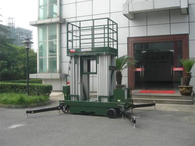China 16m Mobile Elevating Work Platform Four Mast For Maintenance Service for sale