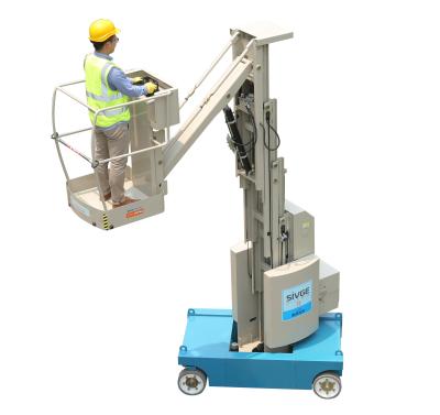 China 8m Platform Height 360 Degree Free Rotation Self Propelled Mast Boom Lift for sale