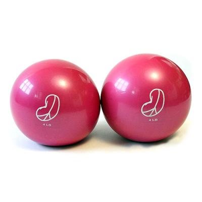 China 2LB Fitness Soft Handle Weight Ball Toning Ball Strength Training Cardio for sale