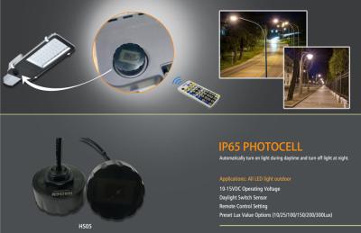 China Waterproof IP65 PIR Daylight Sensor ON OFF Control CE RoHs Certificated for sale