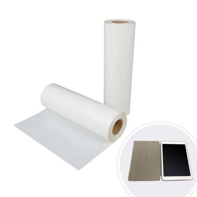 China Elastic Paper TPU Hotmelt Adhesive Film For Tablet PC Phone Protective Cover for sale