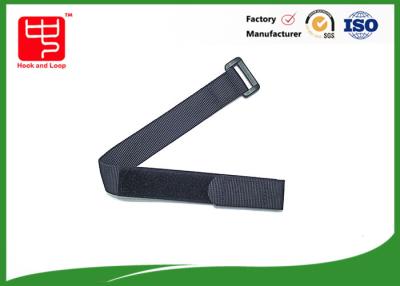 China Polyester / nylon webbing straps 230mm Length , lightweight nylon webbing for cable tidy for sale